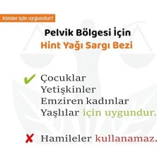 Assess Store Alt Batın (Pelvik) Bölgesi Hint Yağı Sargı Bezi* Tekrar Kullanılabilir ||%100 Sızdırmaz