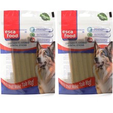 Assess Store Esca Dental Çubuk Tavuk Eti Aromalı 100 Gram Köpek Ödül Maması 2li Paket