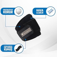Assess Store Flexy Medical Dirsek Ağrısı Için Ayarlanabilir Epikondilit Bandajı, Medial Lateral Ağrı ve Tendinit Için Dirsek Bandajı, Golfçü ve Tenisçi Dirseği, Dirsek Ağrısı, Dirsek Desteği, Bursit, Dirsek Bandı