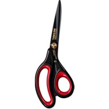 Assess Store Profesyonel, NO.G908, Paslanmaz Çelik, Karton, Kumaş Kesimi, Ergonomik, Yüksek Kalite, Uzun Ömürlü, Hassas Kesim, Terzi Makası, Siyah Titanyum, 9,5"