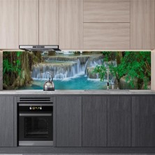 Assess Store Mutfak Tezgah Arası Folyo Kaplama Folyosu Tayland Şelale 60X300 cm