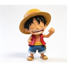 Craftel Anime One Piece Monkey D. Luffy Figür Koleksiyonluk 8 cm