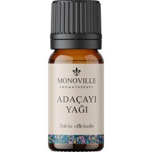 Assess Store Monoville Adaçayı (Acı Elma) Uçucu Yağı 10 ML%100 Saf ve Doğal (Oil)