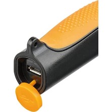 Assess Store LED Lamba/kullanışlı LED Pil Clipleuchte (Çalışma Lambası Akkubetrieben, Dahil Dönebilen Clip Mıknatıslı) Renk: Siyah/sarı, 1 Adet, 1175890