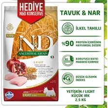 Assess Store N&d Ancestral Lıght Tavuk, K.buğ. Yul& Nar Mini, 2.5 kg