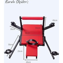 Assess Store Do It - Seks Pozisyon Yatağı – Aşk Yatağı Zevk – Ayarlanabilir Metal Esaret Yatağı - Bdsm