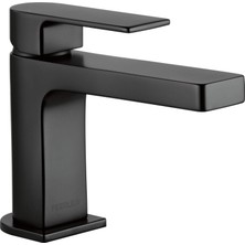 Assess Store P1519LF-BL-LPU Tutacaklı Lavabo Bataryası Tek Delikli, 1,0 Gpm Su Akışı, Mat Siyah