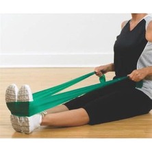 Assess Store Thera Band 1,5 Metre Yeşil Egzersiz Pilates Bandı Paketli