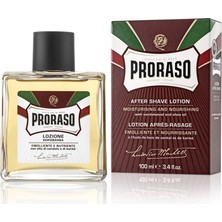 Proraso Tıraş Sonrası Losyon Sandal Ağacı 100 ml Yatıştırıcı ve Nemlendirici Etki
