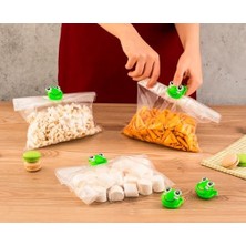 Assess Store Çok Amaçlı Klips,gıda Saklama,sevimli Paket Klipsi 3lü Set