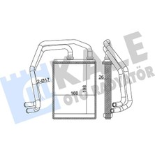 Assess Store Kalorifer Radyatörü Fuso Canter- Canter Heater Core - Kal 358640