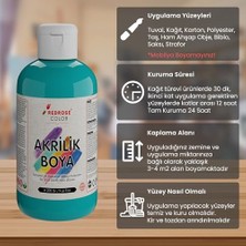 Assess Store Turkuaz Akrilik Boya 250GR