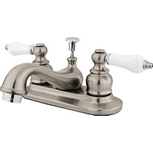 Assess Store New – Çaydanlık Musluk W/seramik + Meşe Griffe Abs/brs -Saten Nikel/krom Finish Pirinç