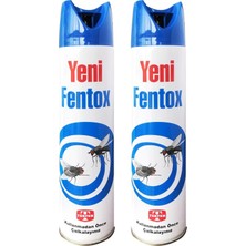 Assess Store Fentox Sineksavar Yeni Böcek Ilacı Sprey, 300 Ml, 2 Adet