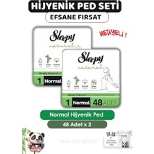 Assess Store Natural Ultra Hassas Hijyenik Ped Normal 96 Adet Ped ve Rosıe