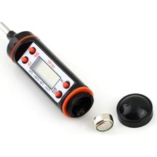 Assess Store Dijital Mutfak Termometresi Dijital Termometre Gıda Termometresi, Paslanmaz Çelik Prob, Hızlı ve Hassas Okuma ile Ölçüm, Et, Tavuk, Balık, Fırın, Barbekü, Mutfak Yemek Pişirme, LCD Ekranlı