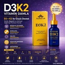 Elysium Life Elysium D3  K2 vitamini