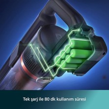 Assess Store 7000 Serisi Aqua 25.2 V Kablosuz Dik Süpürge (XC7053/01) ve Orijinal Yedek Filtre - Kablosuz Süpürge 6000, 7000 ve 8000 Serisi ile Uyumlu (XV1681/01)
