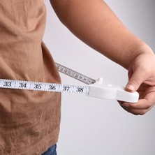 Assess Store 2 Adet Pratik Vücut Ölçüm Bandı, Çevresel Ölçüm, Fitness Ölçüm Mezurası, Kol, Bacak, Bilek, Bel, Kalça, Göğüs Çevresini Ölçmek Için (150 Cm)