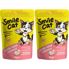 Assess Store Smile Cat Pouch 85 gr Yavru Kedi Kuzulu (2 Paketi)