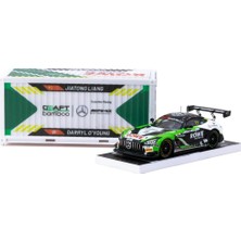 Tarmac Works 1/64 Mercedes-Amg Gt3 Gt World Challenge Asia 2025 - Beijing Season Finale Craft-Bamboo Racing #77 With Container