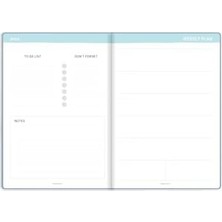 Assess Store Le 15X21 Süresiz Planlayıcı Ajanda Defter Mavi