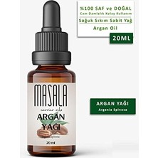 Assess Store Masala Saf Argan Yağı 20 Ml. Soğuk Pres (Argan Carrier Oil)