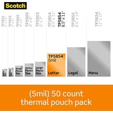 Assess Store Torba 5 Mil, 8,9 x 11.4-Inç 50-Pack