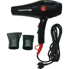 Powerstar 3500 Turbo Motor Profesyonel Saç Kurutma Fön Makinesi 2500 W 2 Kademe Hız Ayarı