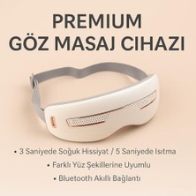 Assess Store Göz Masaj Aleti Taşınabilir, Isıtmalı, Soğutmalı, Bluetooth, Akapunktur Masaj Aleti