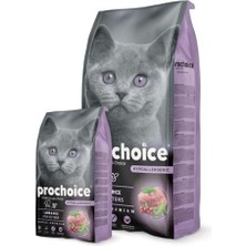 Assess Store Prochoice Pro 38, Yavru Kediler Için, Hipoalerjenik, Kuzu Etli ve Pirinçli Kuru Mama, 15 kg