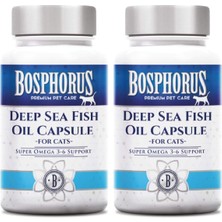 Assess Store Bosphorus Kediler Için Derin Deniz Balık Yağı (2 Paketi)