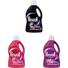 Assess Store Yenileme Siyahlar Için Sıvı Deterjan 54 Yıkama 2.97 Lt ve Geliştirilmiş Renkli Sıvı Çamaşır Detarjanı 2970 ml ve Hassas Sıvı Çamaşır Deterjanı 2.75L (50 Yıkama)