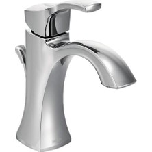 Assess Store Voss One-Handle -Arc Bathroom With Drain Assembly, Chrome (6903)