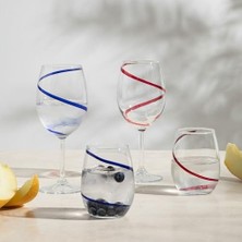 Assess Store Nantes Meşrubat Bardağı Kırmızı 350 ml