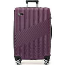 Travel Soft Sanderum -O 6fx Mor Unisex Orta Boy Valiz