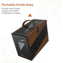 Assess Store Montech Matx, Mikro Form Faktörü Imza Kolu Tasarımlı Kompakt Deri Oyun Kasası, En Yeni Gpu'ları, Atx Psu'yu Destekler, 360MM Aıo, 4 Fan, Kulaklık Askısı - Siyah