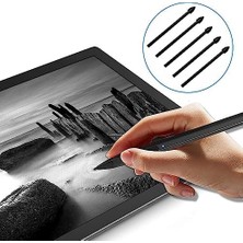 Assess Store S-Pen Yedek Uçlar Galaxy Tab S7 Fe/tab S7 / Tab S7+ Plus/galaxy Tab S8 / Tab S8+ Plus/tab S8 Ultra Için Dokunmatik Stylus S Pen Uçlar Uç Alet Seti, 5 Adet (Siyah)