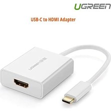 Assess Store Type-C To HDMI Dişi 4K Çevirici Adaptör, Beyaz