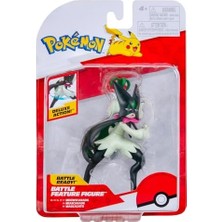 Assess Store Meowscarada Battle Feature Figür - 10 cm Meowscarada Battle Ready Slash Figür