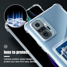Assess Store Mi 15T Pro Ile Uyumlu Yüksek Kalite Özel Kartlıklı Şeffaf Telefon Kılıfı – Arka Cepli Cüzdanlı Silikon Koruyucu Kapak Darbe Emici Esnek Tpu, Günlük Kullanıma Uygun SZR03