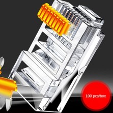 Assess Store Plus PX-CAT460 Cat6 Jak, Konnektör, Cat6 100 Lü Paket