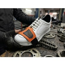 mtndizlik MTN Mak77 Motosiklet Ayakkabı koruma pedleri, vites ayakkabı koruyucu, Motosiklet vites pedi , motosiklet deri aksesuar
