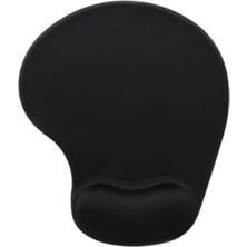 Assess Store Siyah Mouse Pad – Bilek Destekli, Dayanıklı Ergonomik Tasarım