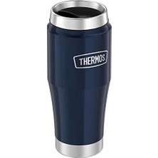 Assess Store SK1005 Stainless Mug 0.47 Lt Lacivert Çelik Termos SK1005-MB4