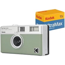 Assess Store Kodak Ektar H35 Yarım Çerçeve Film Kamera (Adaçayı, 24EXP Filmli Paket)