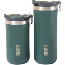 Cekar Store Çelik Içli Termos 350 ml Yeşil SKM010