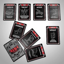 Assess Store Risk Strike And Game, -Playing Strategy Card Game For 2-5 Players, 20 Min. Average, Games, Party Games - Ingilizce Versiyon