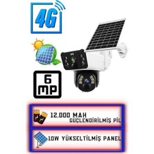 Assess Store 4g Güneş Enerjili Güvenlik Kamerası, Yüksek Çözünürlük, Geniş Kapsama (ETS4G-002)