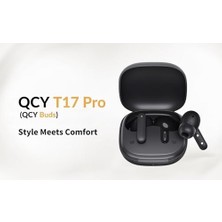 Assess Store Qcy Buds Bluetooth Kulaklık - Şık Tasarım - Ipx4-35 Saat Ultra Uzun Pil Ömrü - Düşük Gecikme 0.06S -Aı Beyaz